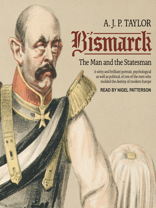 Title details for Bismarck by A.J.P. Taylor - Wait list